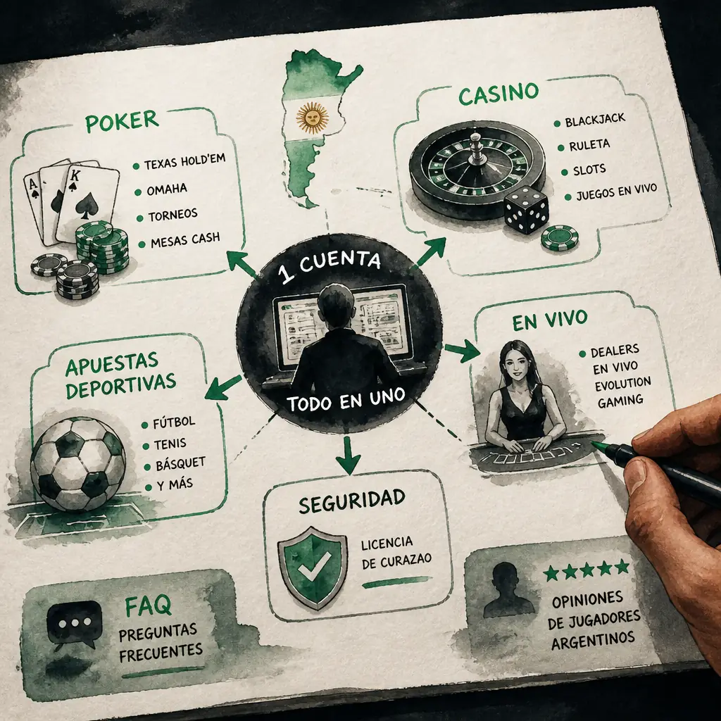 CBet Casino Poker Argentina – Juega Poker Online visual guide for Cbet